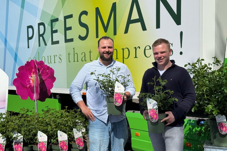 Nieuwe generatie Preesman start met rozen Nieuwe generatie Preesman start met rozen