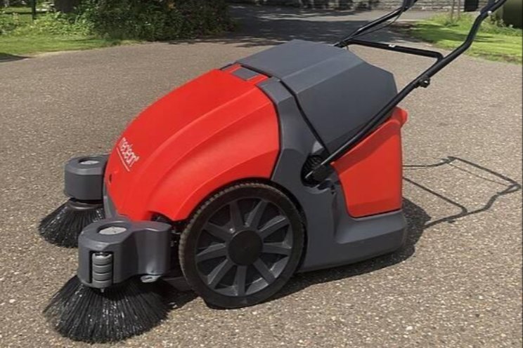Gespot: Veegmachine