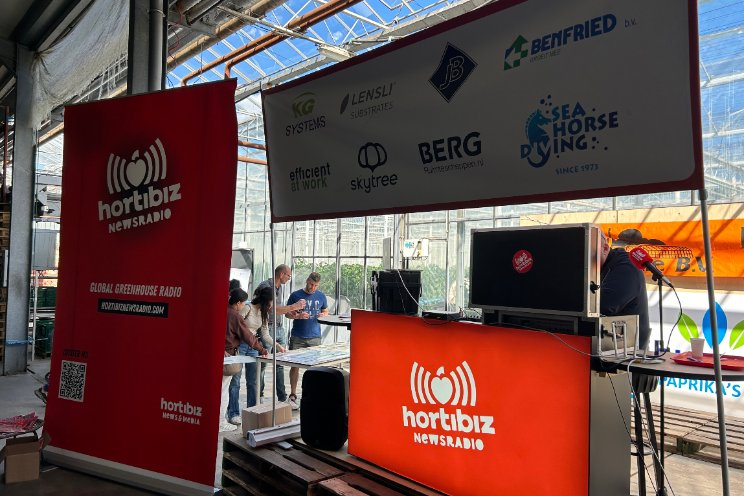 Succesvolle radiodag op drukke Kom in de Kas Succesvolle radiodag op drukke Kom in de Kas