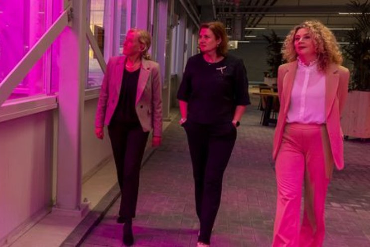 Minister Van Gennip ontmoet tuinbouw in WHC Minister Van Gennip ontmoet tuinbouw in WHC