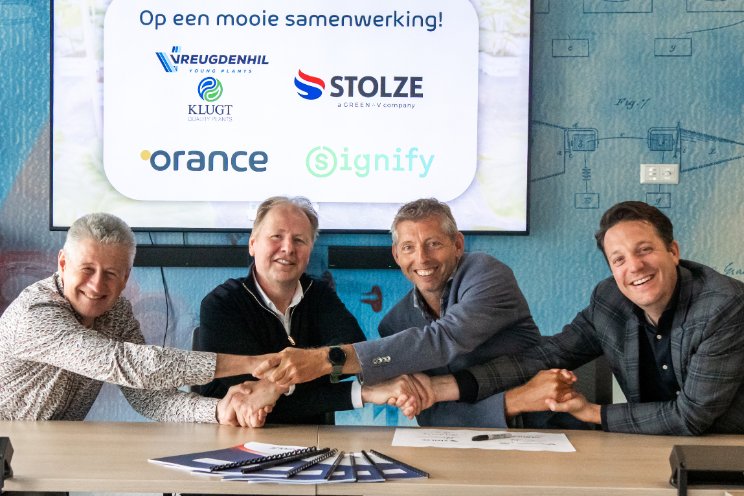 45 ha intelligente LED bij Vreugdenhil-Klugt